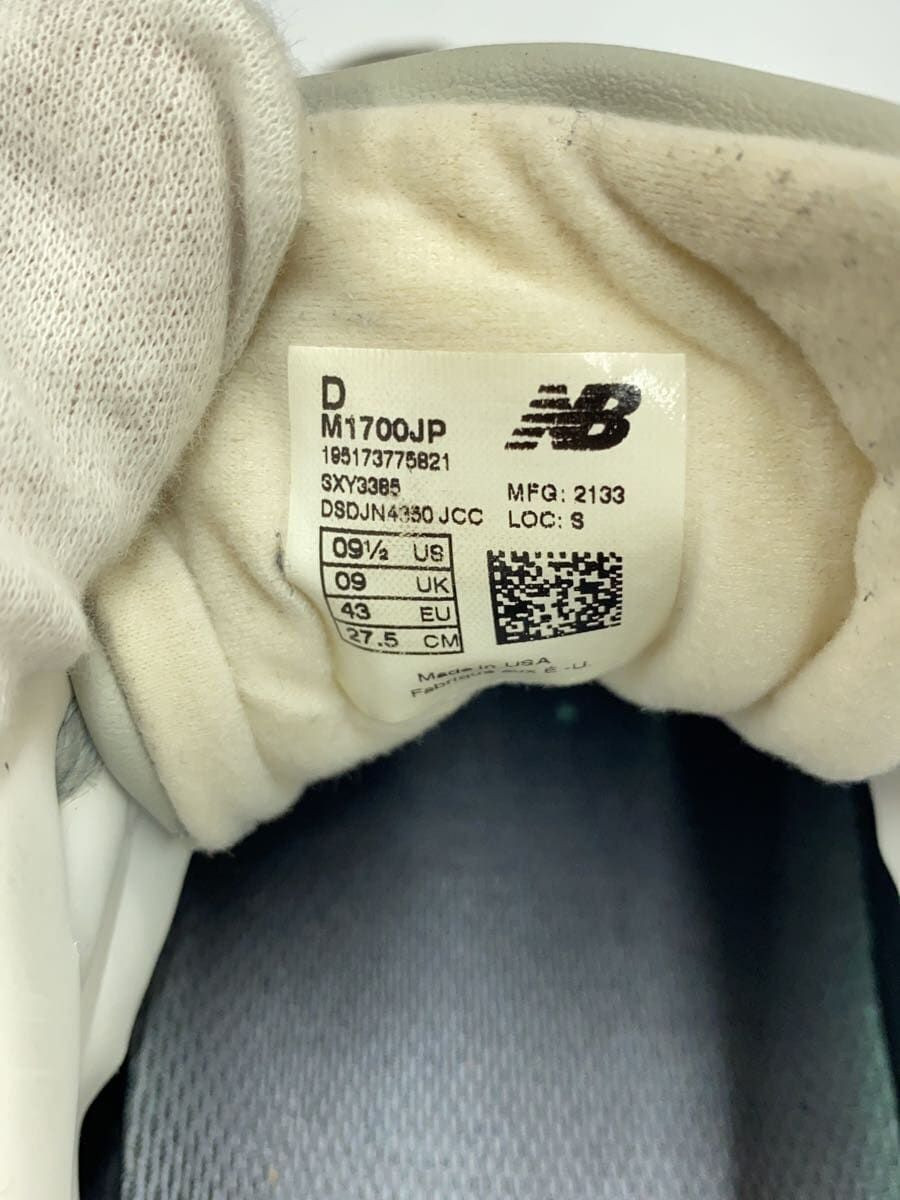 NEW BALANCE Low Top Sneakers M1700JP Gray 27.5cm Made in USA NEW BALANCE Low Top Sneakers M1700JP Gray 27.5cm Made in USA