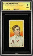 1911 T206 Christy Mathewson Piedmont 150 MBA 1