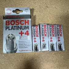 Nos Bosch Platinum 4 Performance Spark Plugs 4418 4-pack New In Sealed Box Nos Bosch Platinum 4 Performance Spark Plugs 4418 4-pack New In Sealed Box
