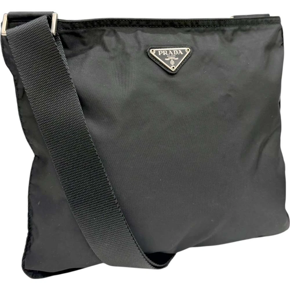 Prada — Prada Sacoche Nylon Black Bag Women's KNB1796 #KNB1796