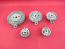 WB16T10031 WB16T10030 WB16T10032 WB16T10033 GE Cooktop Burner Base Head Set of 5