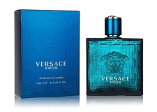 Versace Eros Aftershave Lotion 100ml Splash For Men | New & Sealed | Authentic