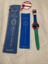 COLLECTORS SPECIAL SWATCH " CRYSTAL SURPRISE " '94 PRISTINE WOW L K VINTAGE