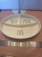 Rae Dunn Silicone Plate Baby Toddler Bowl BEST MEAL EVER