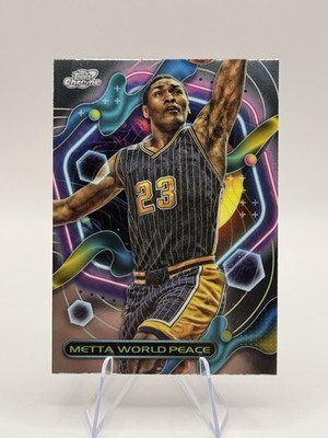 2024 Topps Cosmic Chrome Indiana Pacers Metta World Peace #52 Trading Card NBA