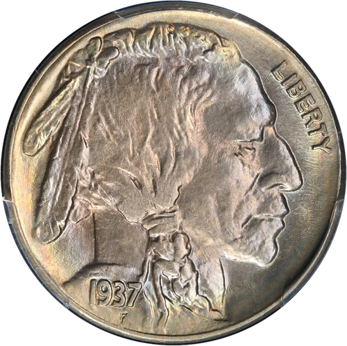 1937-S Buffalo Nickel PCGS MS65 Superb Eye Appeal Strong Strike