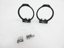 LOT OF TWO (2) THORLABS LB5C1 2" OPTIC MOUNT FOR 60 MM CAGE CUBE & SETSCREW