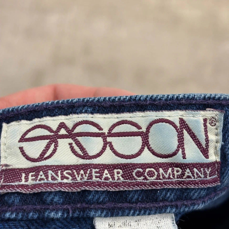 Pantalones de mezclilla vintage Sasson para mujer años 80 90 indie mamá talla 8 Everyday Hipster Foto 3 de 4