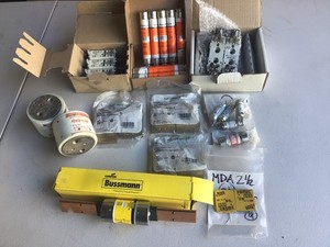 Mersen Bussman Fuse Lot / Gould Shawmute Amp Trap /  New Old Stock Etc Etc
