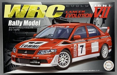 Mitsubishi Lancer Evolution VII WRC Rally FUJIMI - Bausatz Maßstab 1:24 OVP NEU
