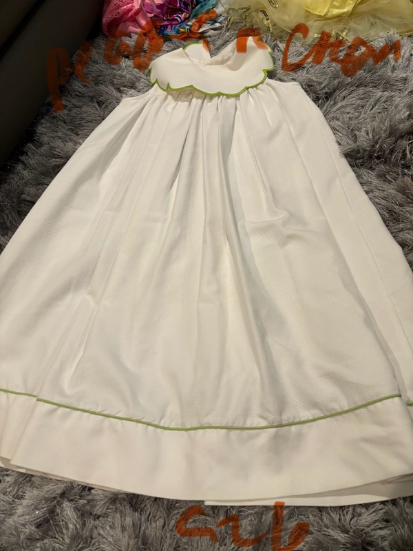 Girls Peaches n cream boutique dress size 6 sleeveless multicolor 