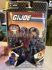 Gi Joe 25th Anniversary Comic 2 Pack Iron Grenadier & Destro Black Head Variant