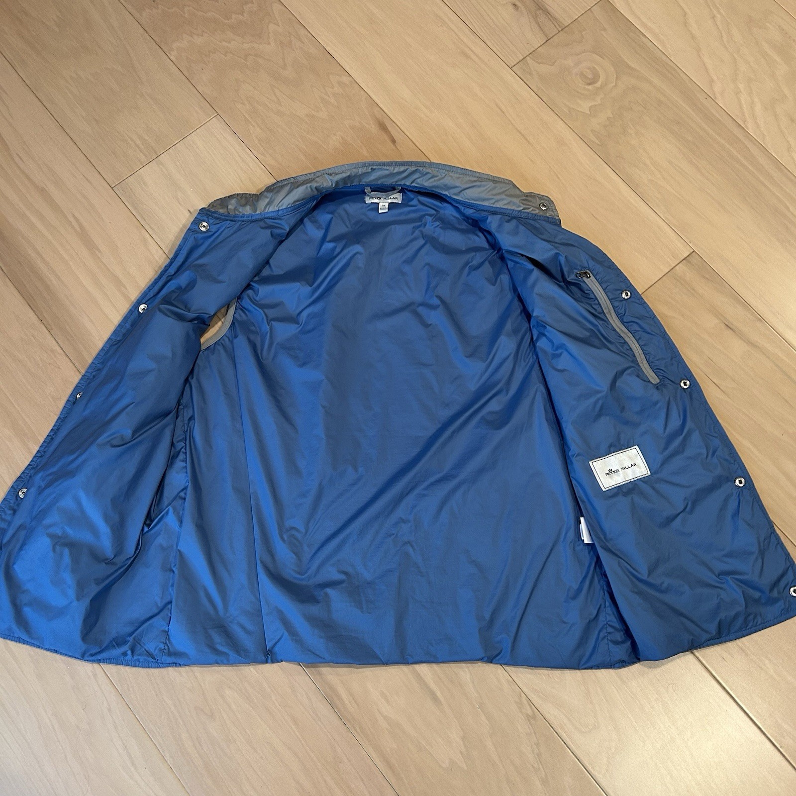 Peter Millar Hyperlight Gray Vest Jacket Men's Me… - image 3