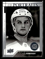 2017-18 Upper Deck #P-76 Alex Kerfoot UD Portraits Card Colorado Avalanche