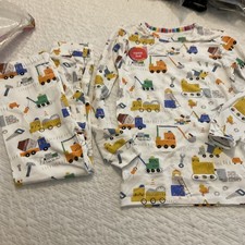 Magnetic Me PJs Tow Trucks Size 4T NWT 2 Piece LS