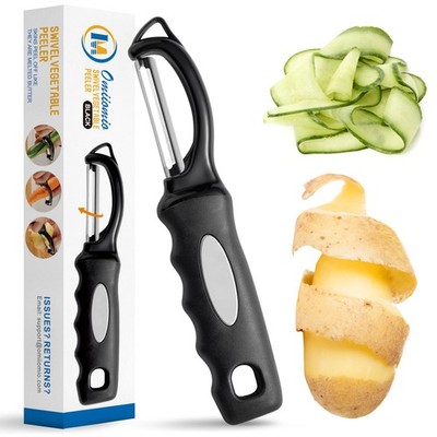 Premium Swivel Vegetable Peeler, Soft Grip Handle and Ultra Sharp Stainless S...