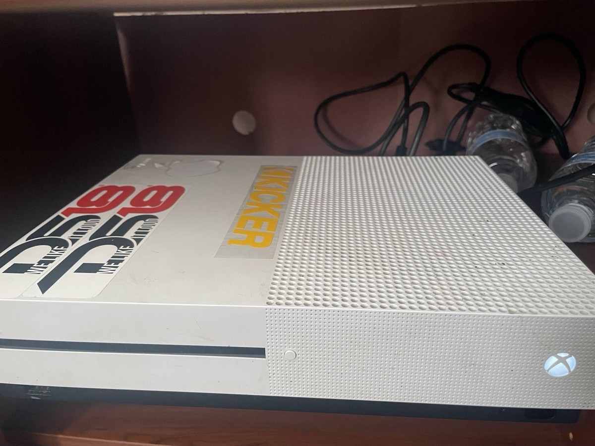 Microsoft Xbox One S 1TB Console Gaming System White 1681 for sale