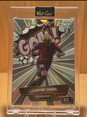 2024 Wild Card Comix Lamine Yamal Rookie Lot 3/3 & 4/4 SSP Pair