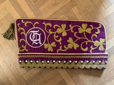 Krätzchen Narrenkappe Seidenmütze Karneval Lila Fasching Gr.55 (507)