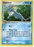 2006 Pokémon Vaporeon 6/17 Holofoil POP Series 3 Moderately Played