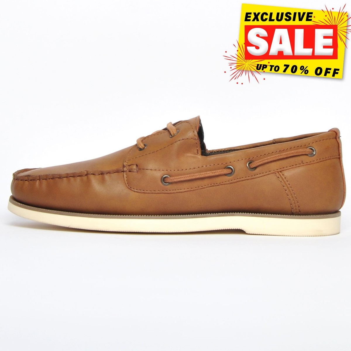 Red Tape Sandy Men's Smart Casual Classic Deck Moccasin Boat Shoes