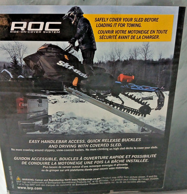 OEM Ski-Doo Ride On Cover Rap-Clip Trailering Cover REV G4 860201843, 860202551