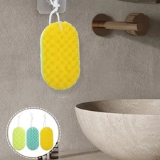 3 Pcs Exfoliating Bath Sponge Body Scrubbers Soft Durable Shower Sponge Set