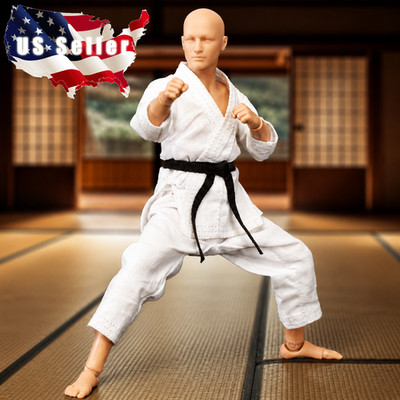 DID 1/12 Karate Martial Arts Master Action Figure Set Dojo Fighter 6'' Figure