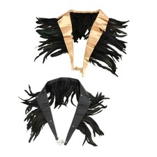 Cosplay Schal kreativ ausgefallen PU Leder Schal Retro Stil Weste Kost&uuml;m f&uuml;r Party