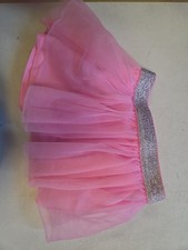 Baby Girl Tutu Sparkle Glitter Band tutu tulle skirts Pink 18 Months