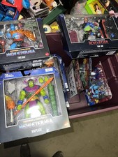 MASTERS OF THE UNIVERSE MASTERVERSE NEW ETERNIA WHIPLASH FIGURE   2 others MISB