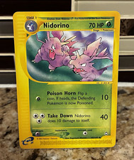 Nidorino 55/147 Aquapolis Uncommon Regular English 2002 HP 70 on eBay