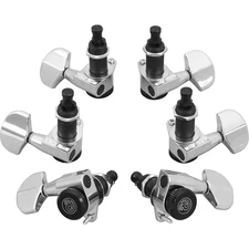 D'Addario Planet Waves Auto-Trim Tuning Machines/3 Per Side Chrome