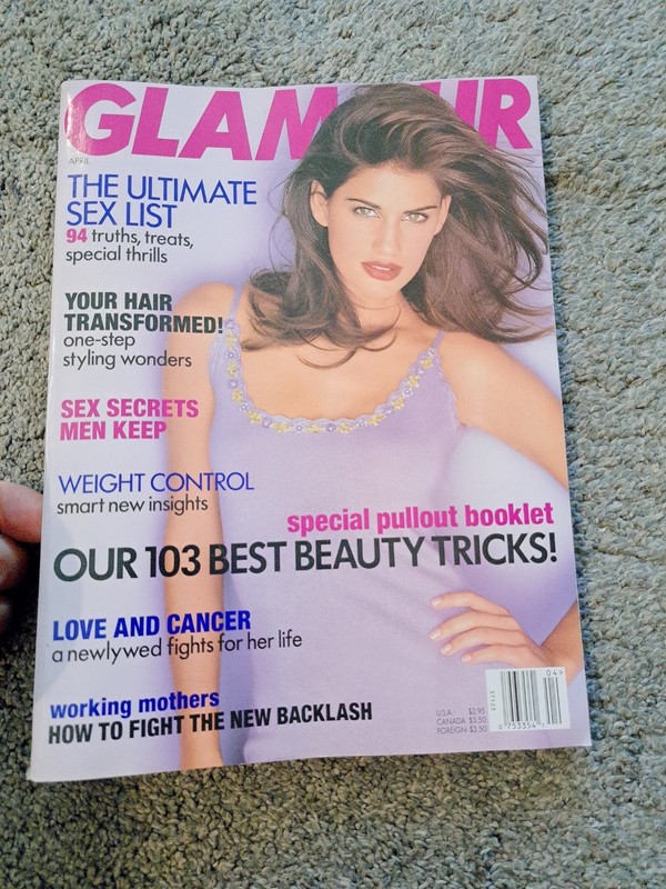 April 1999 Glamour Magazine