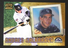 PACIFIC Invincible ANDRES GALARRAGA 1998 Baseball Card #92