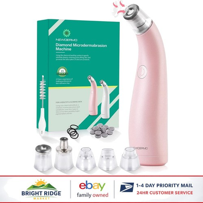 #ad 2 in 1 Microdermabrasion Device for Facial Treatment USB Rechargeable Tool $87.28