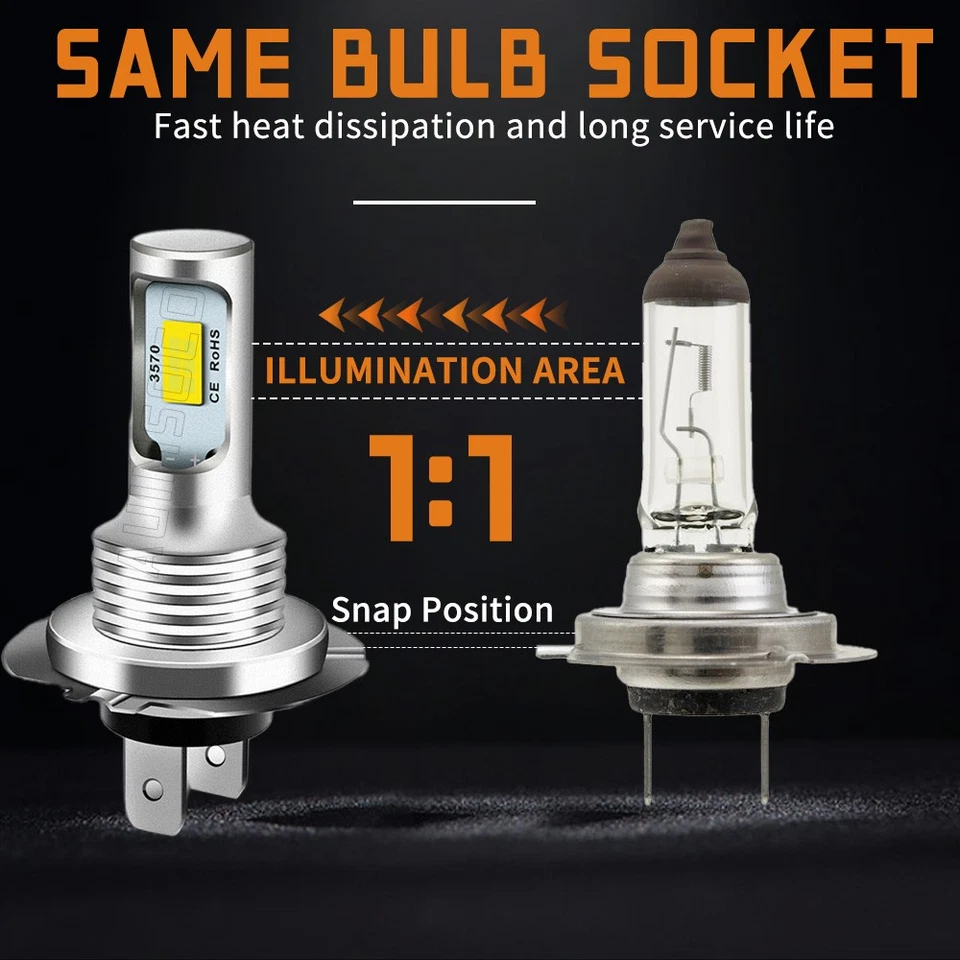 Combo faros LED + faros antiniebla para Jaguar XJ8 sedán 4 puertas 4,2 L 2004-2008 Foto 4 de 4