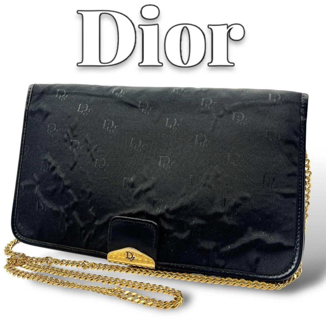 Sac bandoulière chaîne trotteur Christian Dior 8781