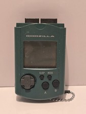 Official SEGA Dreamcast Visual Memory Unit VMU Godzilla Green, Import US Seller
