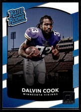 Dalvin Cook 2017 Donruss Rated Rookie D Card #343