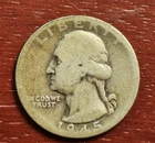 1945 Washington Quarter Stk 0028