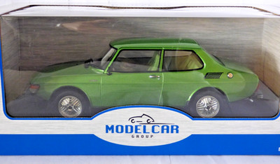 Model Car Group MCG 1:18th scale Saab 99 Turbo metallic Green