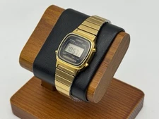 Vintage Casio 3191 LA670W Gold Hand Wrist Watch Water Resistant