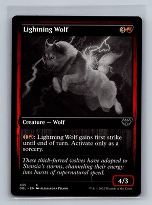 435 Lightning Wolf NM Innistrad: Double Feature