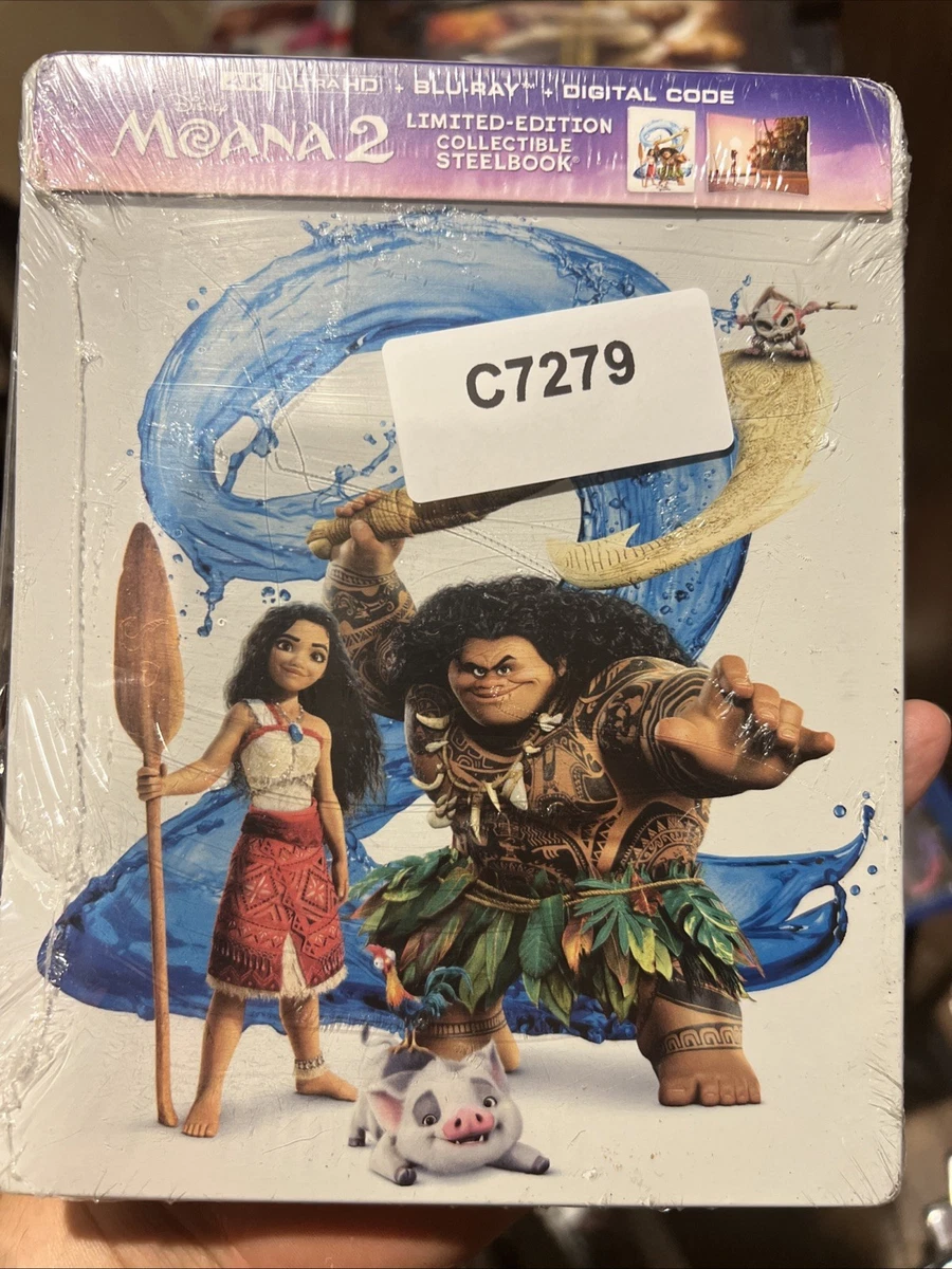 Moana Steelbook DVDs & Blu-ray Discs for sale - eBay