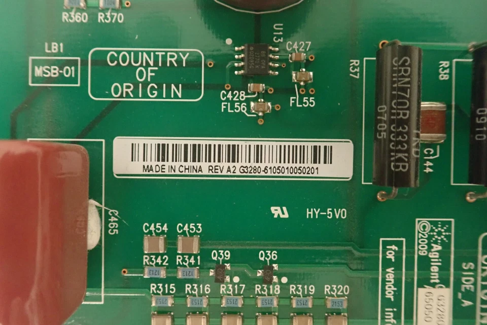 安捷伦科技 G3280-61050 / G3280-65050 四控制器 PCB 板 PCA — 第 2/4 张图片