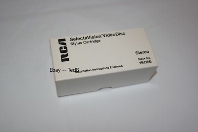 ❋1363❋ RCA SelectaVision CED VideoDisc Stylus Cartridge 154100 NEW / NOS