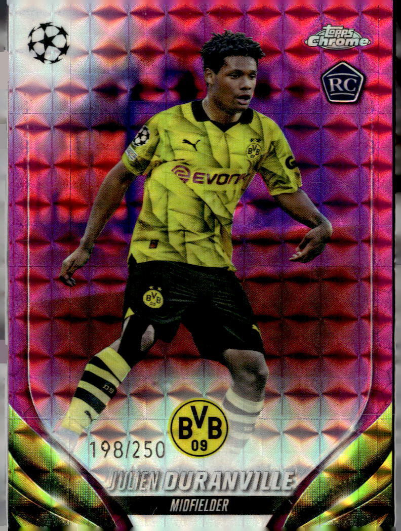 2023-24 Topps Chrome UEFA Club Competitions - Julien Duranville