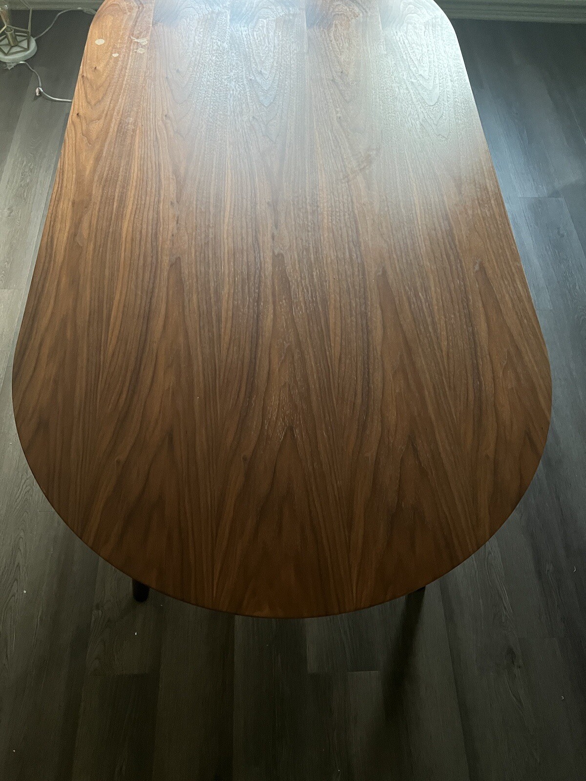 Walnut Oval Dining Table For 6 | eBay
