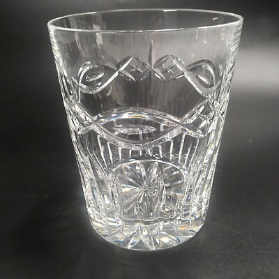 Waterford Crystal DOLMEN Flat Tumblers Double Old Fashion Glass Personalized